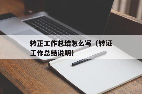 转正工作总结怎么写（转证工作总结说明）