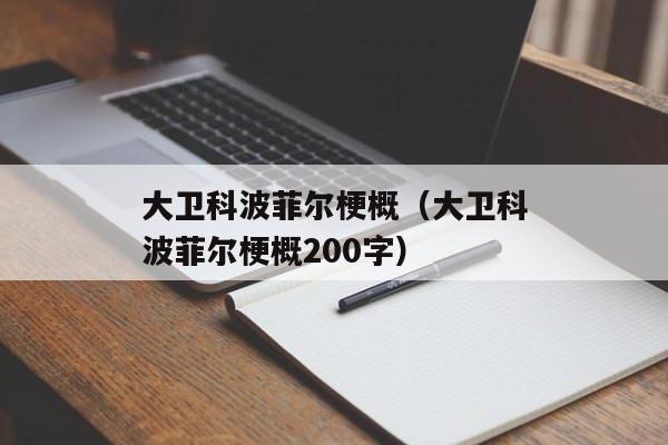 大卫科波菲尔梗概（大卫科波菲尔梗概200字）