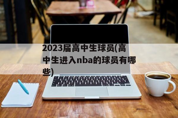 2023届高中生球员(高中生进入nba的球员有哪些)