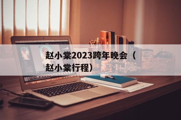 赵小棠2023跨年晚会（赵小棠行程）