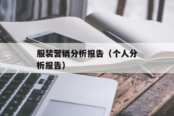 服装营销分析报告（个人分析报告）