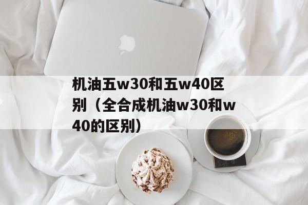 机油五w30和五w40区别（全合成机油w30和w40的区别）