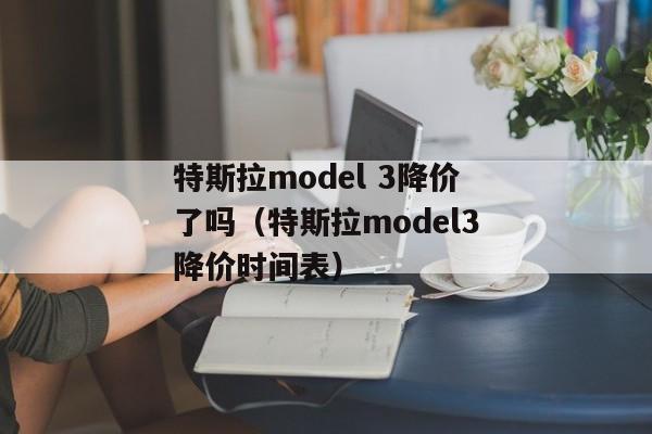 特斯拉model 3降价了吗（特斯拉model3降价时间表）